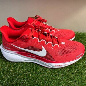 Nike Pegasus 41 Ohio State Buckeyes Running Shoes FZ5135-600 Mens Size NEW